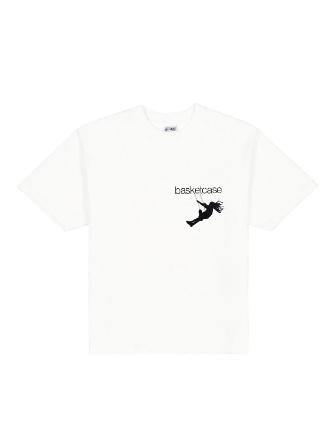 【BASKETCASE - バスケットケース】MACBETH, t-shirt / WHITE (Tシャツ/ホワイト)