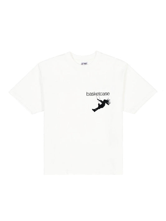 【BASKETCASE  - バスケットケース】MACBETH, t-shirt / WHITE (Tシャツ/ホワイト)