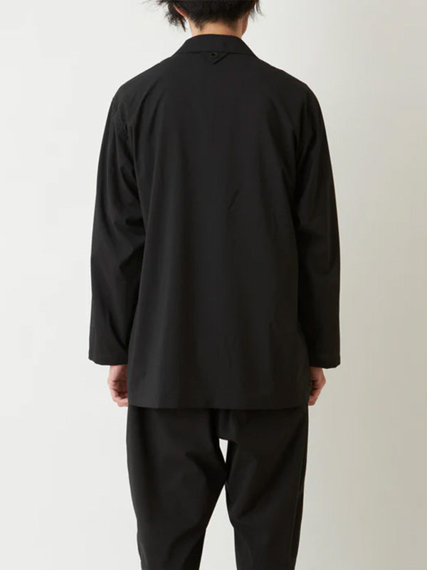 【White Mountaineering - ホワイトマウンテニアリング】3B LAPELED JACKET / BLACK(ジャケット/ブラック)