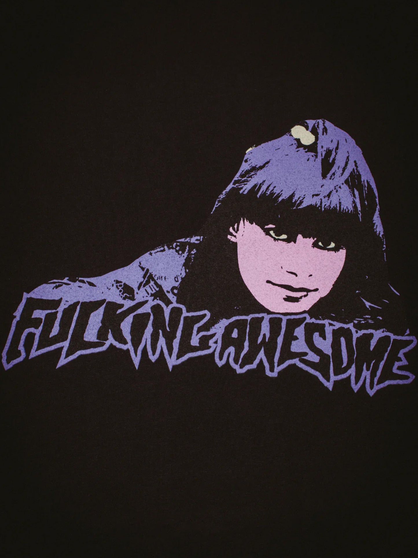 【Fucking Awesome- ファッキングオーサム】STRAWBERRY SWITCHBLADE SHORT SLEEVE TEE / BLACK (Tシャツ/ブラック)