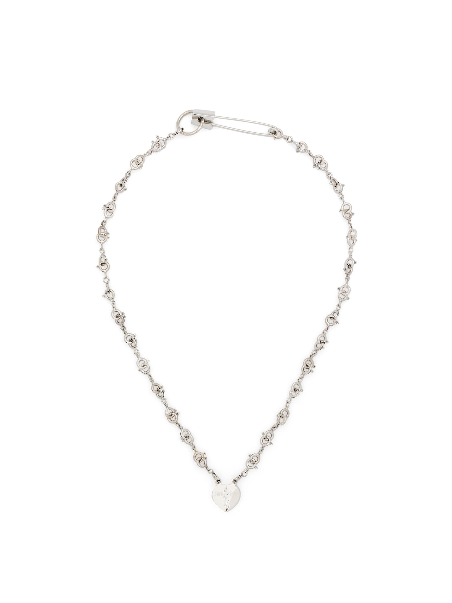 【MAGLIANO - マリアーノ】Micro Broken Heart necklace(ネックレス/シルバー)