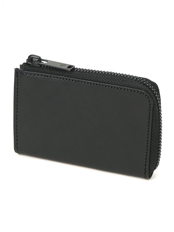 【Y's - ワイズ】TANNED LEATHER ZIPPERED KEY CASE / BLACK(キーケース/ブラック)