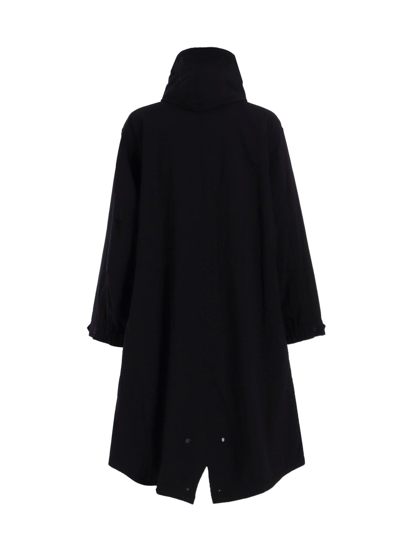 【Y's for men-ワイズフォーメン】NYLON TASLAN MOD COAT WITH THINSULATE(コート/ブラック)
