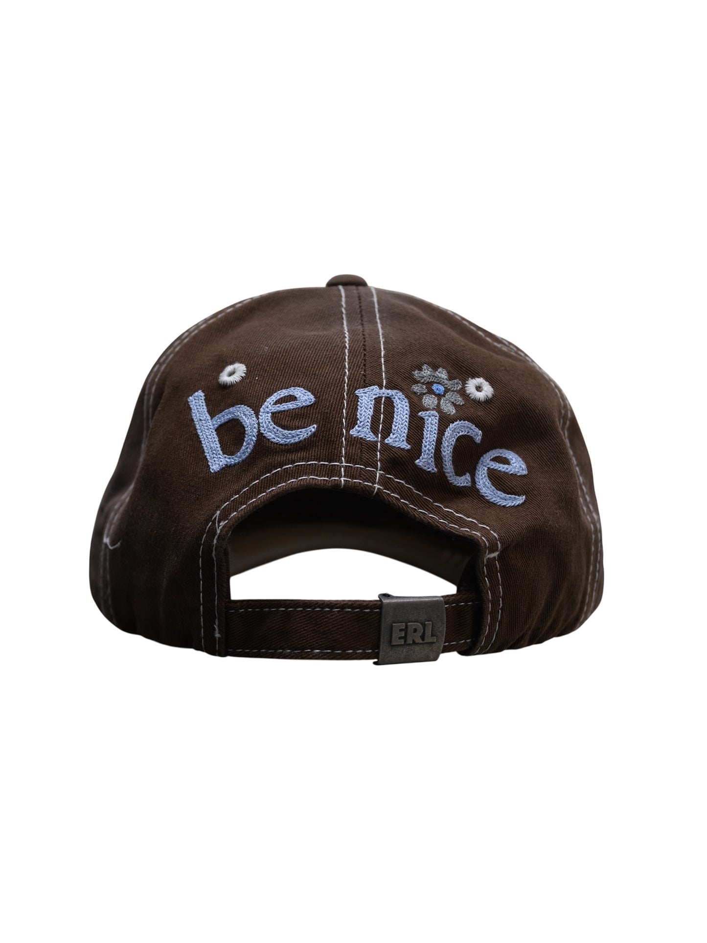 【ERL - イーアールエル】UNISEX VENICE CAP WOVEN / BROWN(キャップ/ブラウン)