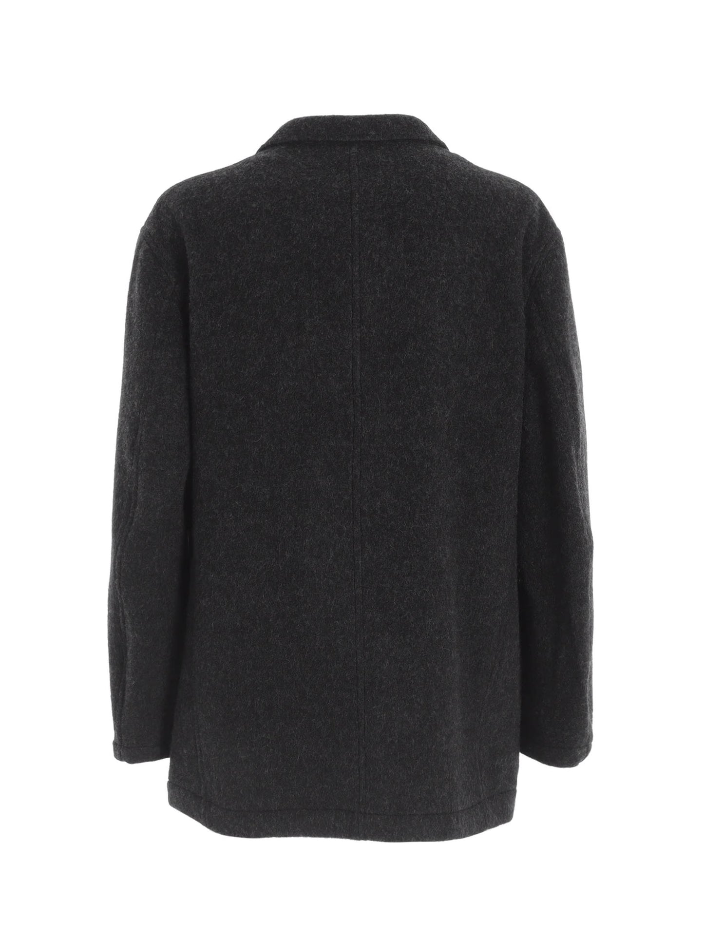 【Y's for men - ワイズフォーメン】"Y's for men × MASSES" WOOL HERRINGBONE JACKET(ジャケット/ブラック)