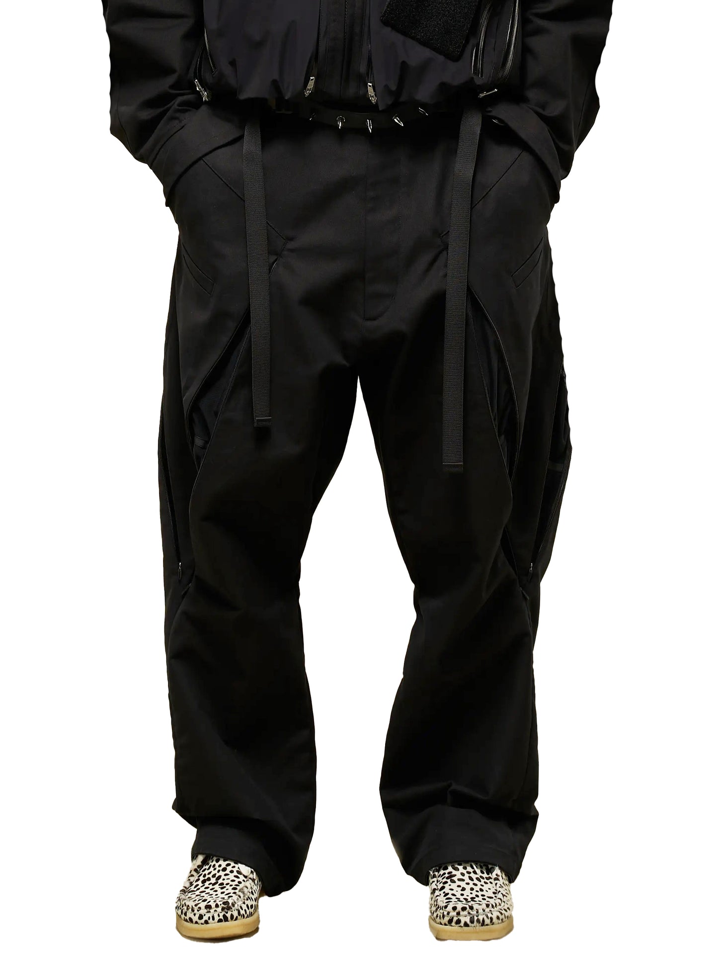【ACRONYM - アクロニウム】P55-KI / Cotton Web Belt Vent Pants Gen. 1.1 / BLACK (パンツ/ブラック)