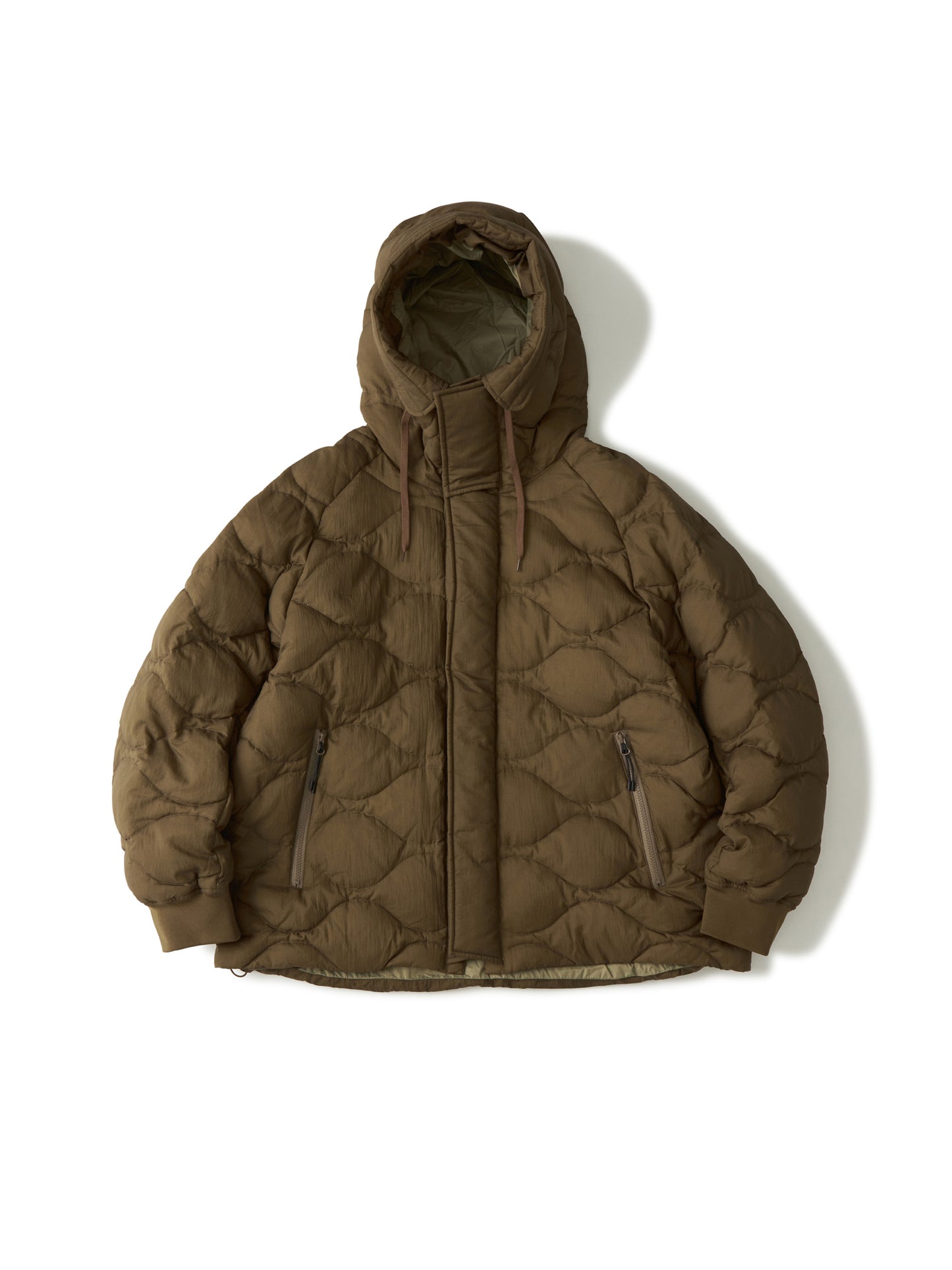 【White Mountaineering - ホワイトマウンテニアリング】WM × TAION QUILTING DOWN COAT/ BEIGE (ジャケット/ベージュ)