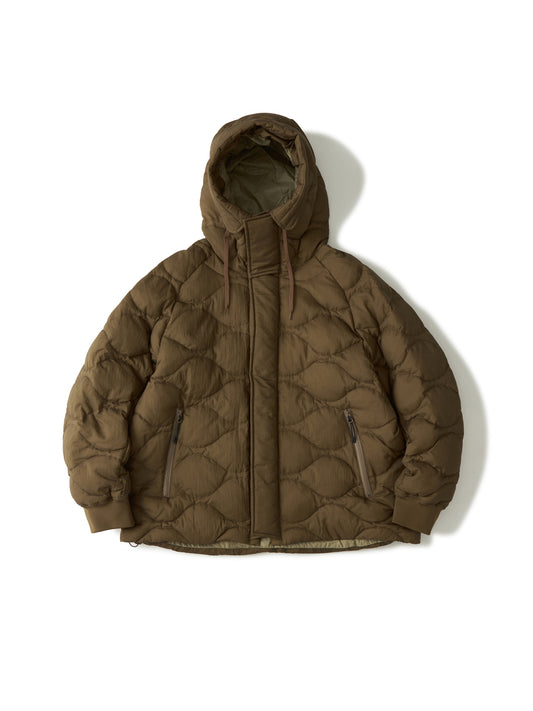 【White Mountaineering - ホワイトマウンテニアリング】WM × TAION QUILTING DOWN COAT/ BEIGE (ジャケット/ベージュ)
