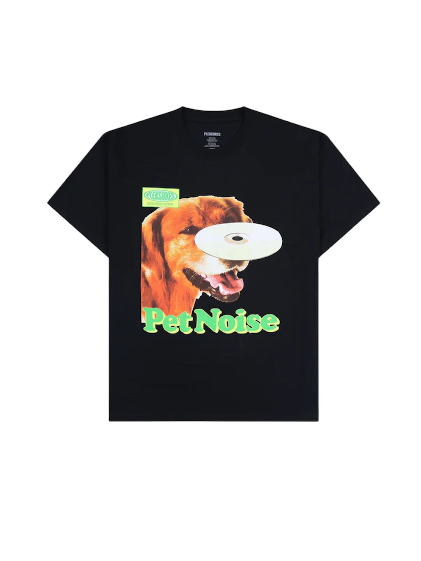 【PLEASURES - プレジャーズ】NOISE TEE / BLACK (Tシャツ/ブラック)