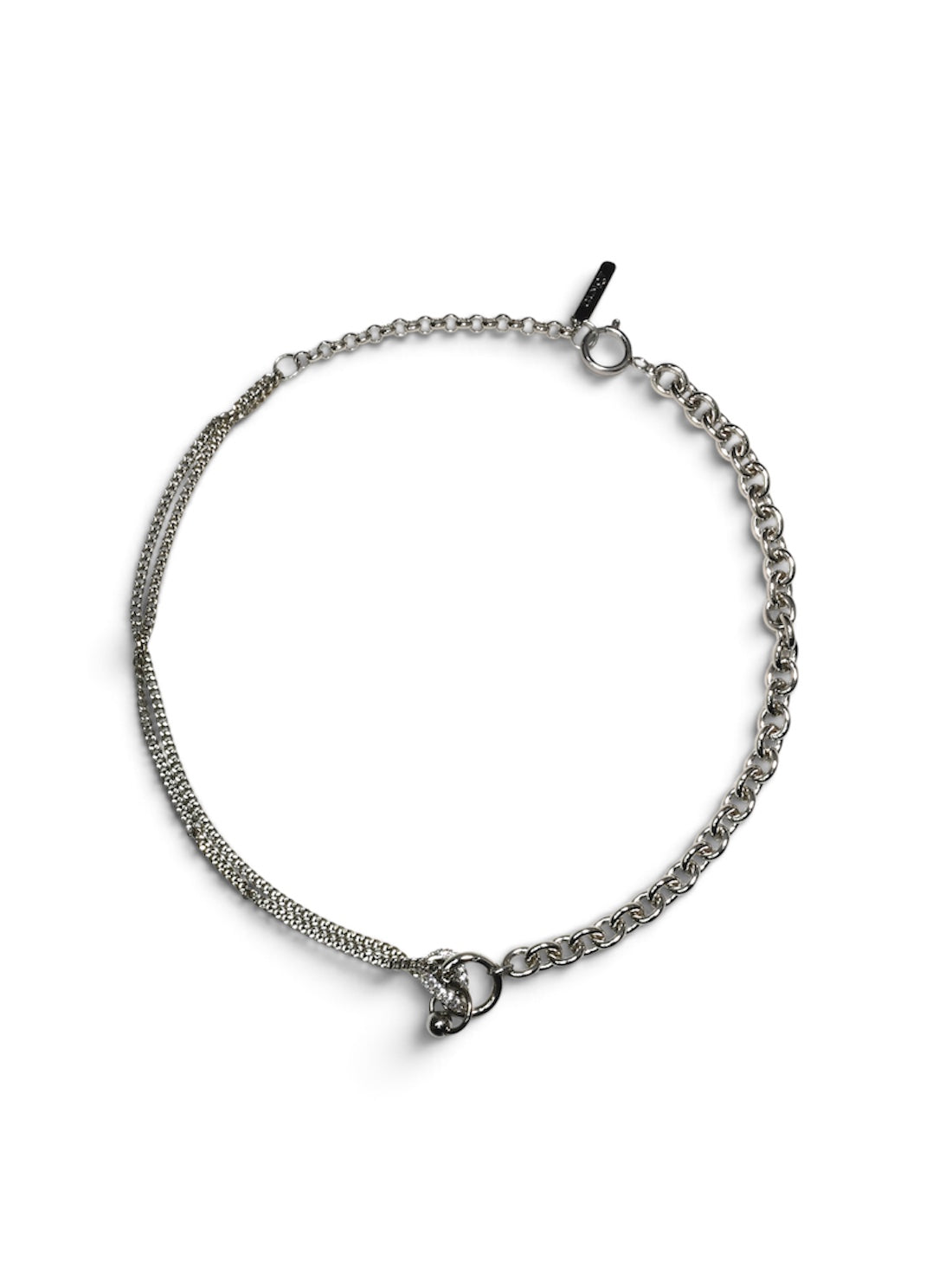 【JUSTINE CLENQUET- ジュスティーヌクランケ】ALISON NECKLACE (ネックレス/シルバー)