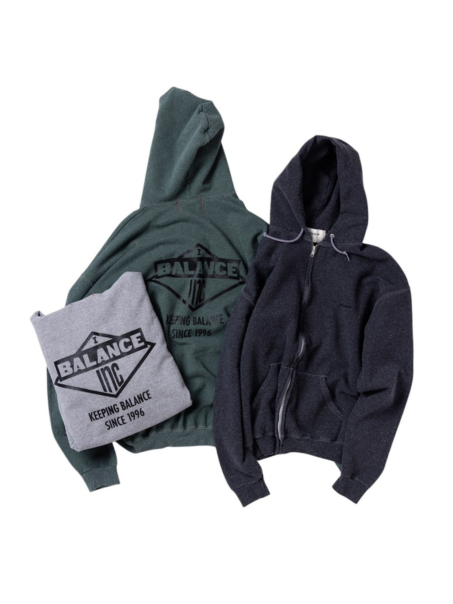 【ANACHRONORM - アナクロノーム】 AN338 DYED 50/50 PRINTED FULLZIP PARKA / GREEN DYED (フーディ/グリーン)