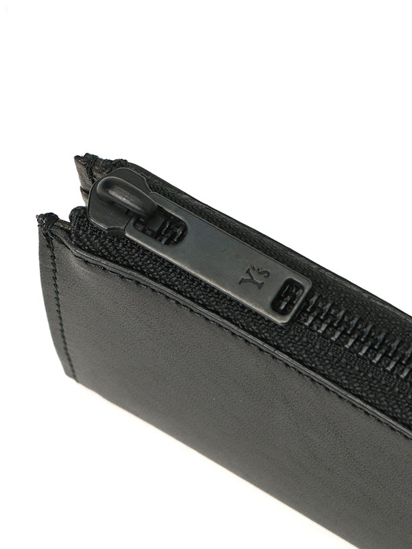 【Y's - ワイズ】TANNED LEATHER ZIPPERED KEY CASE / BLACK(キーケース/ブラック)