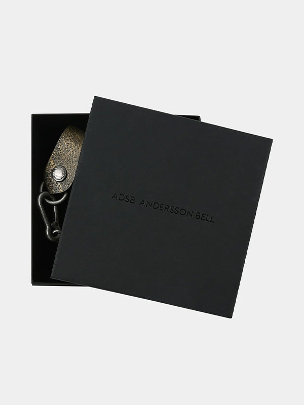 【ANDERSSON BELL - アンダースンベル】ORO KEYCHAIN CARDHOLDER / KHAKI (ウォレット/カーキ)