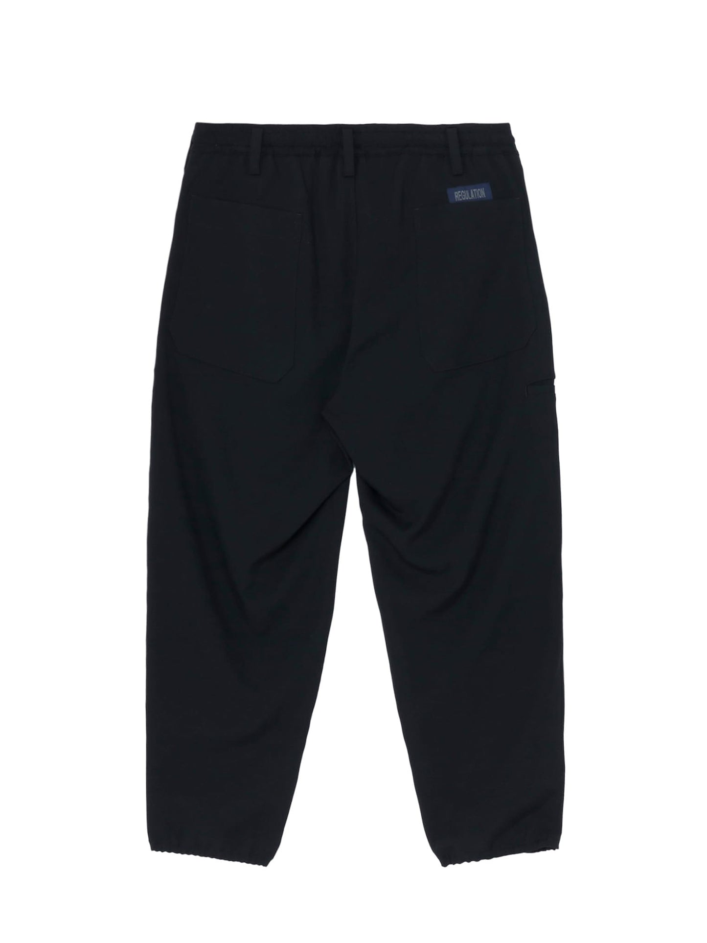 【Yohji Yamamoto POUR HOMME - ヨウジヤマモト プールオム】REGULATION GABARDINE W RIB POCKET PANT(パンツ)