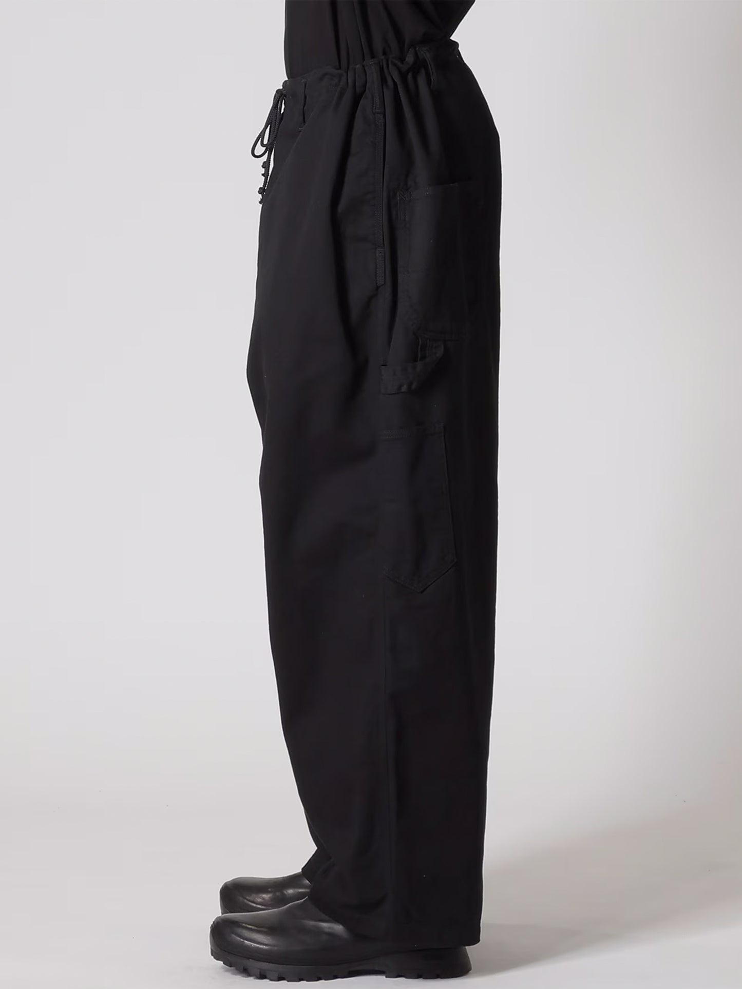 【Yohji Yamamoto POUR HOMME - ヨウジヤマモト プールオム】BS KATSURAGI 3ST PAINTER PANTS(パンツ/ブラック)
