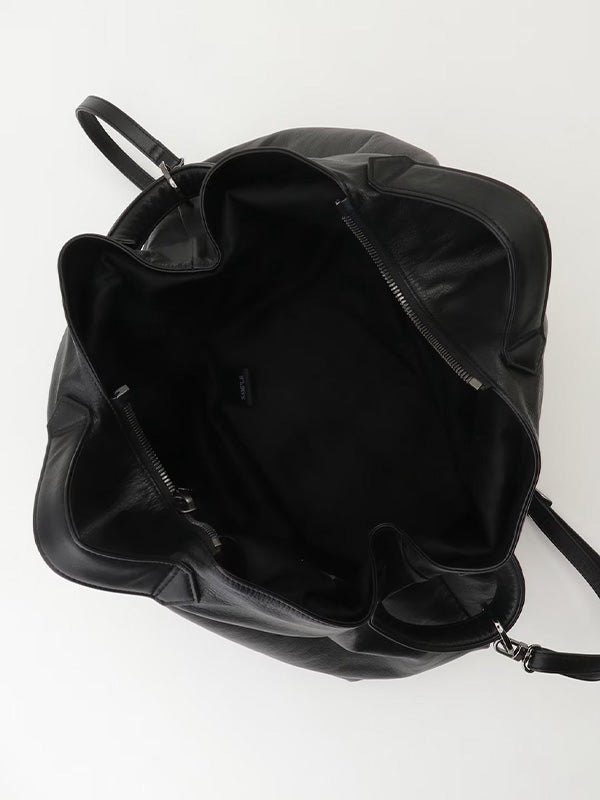 【Discord Yohji Yamamoto - ディスコード ヨウジヤマモト】TULIPS / BLACK (バッグ/ブラック)
