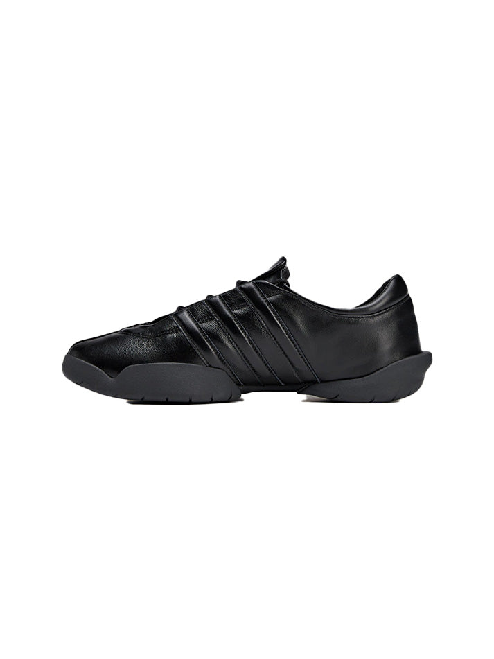 【Y-3 -ワイスリー】Y-3 REGU LEATHER/BLACK(シューズ/ブラック)
