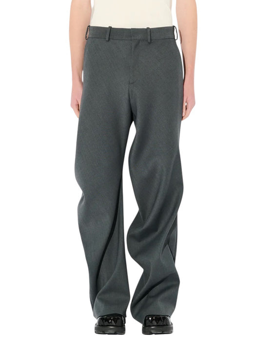 【Charles Jeffrey Loverboy - チャールズ ジェフリー ラバーボーイ】TOPSY TURVY TROUSER / GREY (パンツ/グレー)