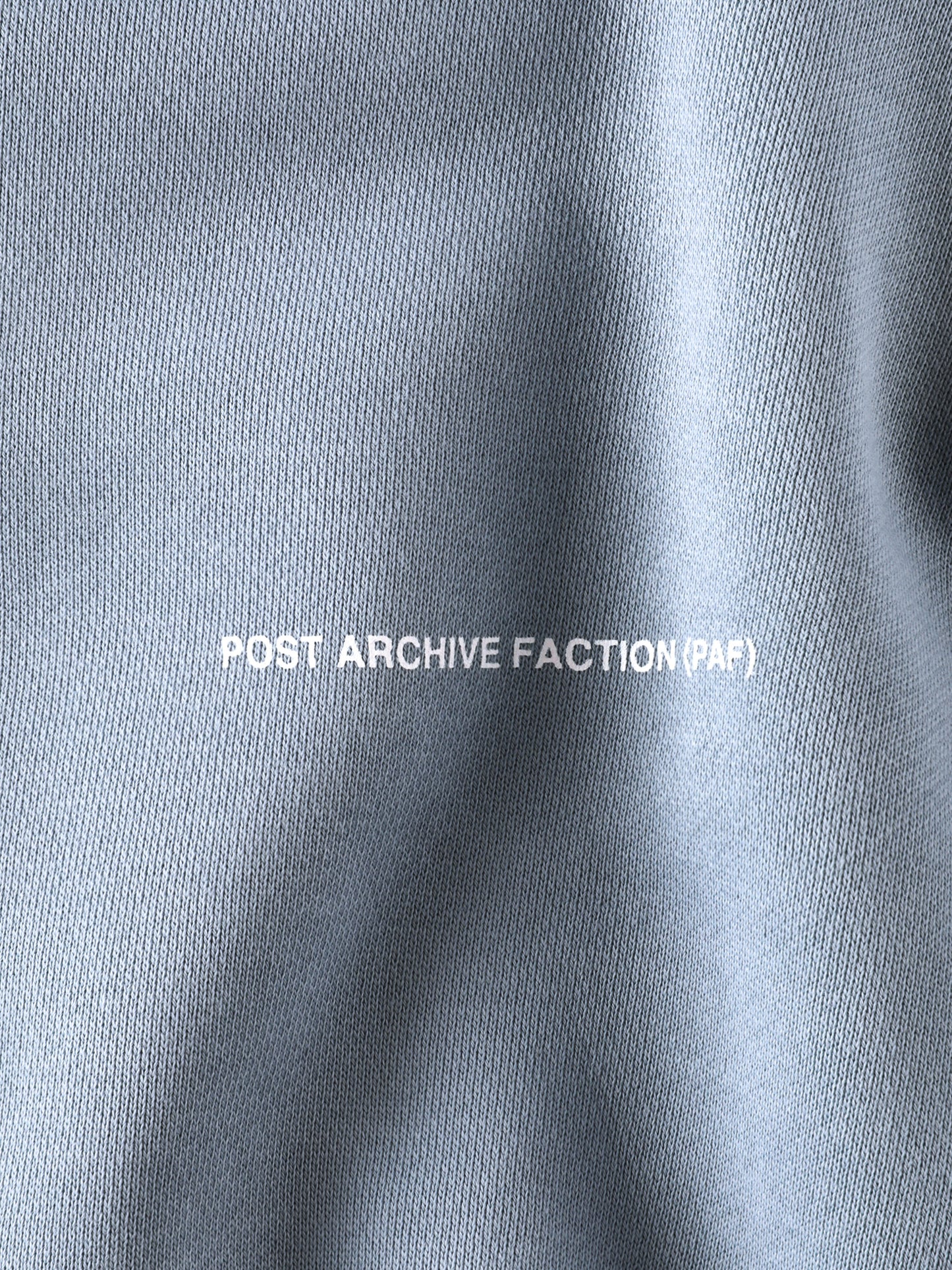 【POST ARCHIVE FACTION - ポストアーカイブファクション】 8.0 HOODIE RIGHT (フーディー/スカイブルー)
