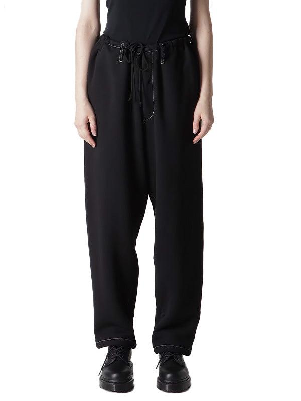 Y's- ワイズ】FRENCH TERRY Y'S STITCH PANTS / BLACK(パンツ/ブラック) – union-onlinestore