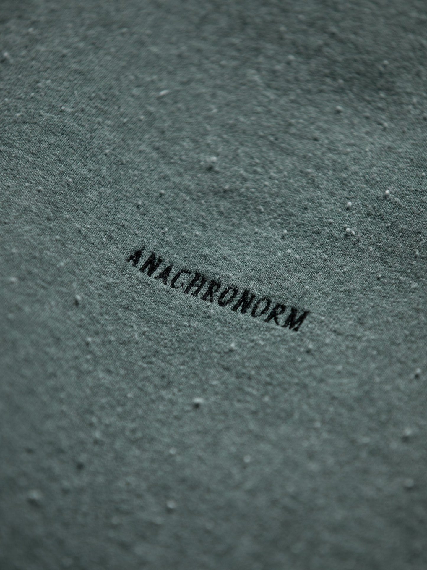 【ANACHRONORM - アナクロノーム】 AN338 DYED 50/50 PRINTED FULLZIP PARKA / GREEN DYED (フーディ/グリーン)