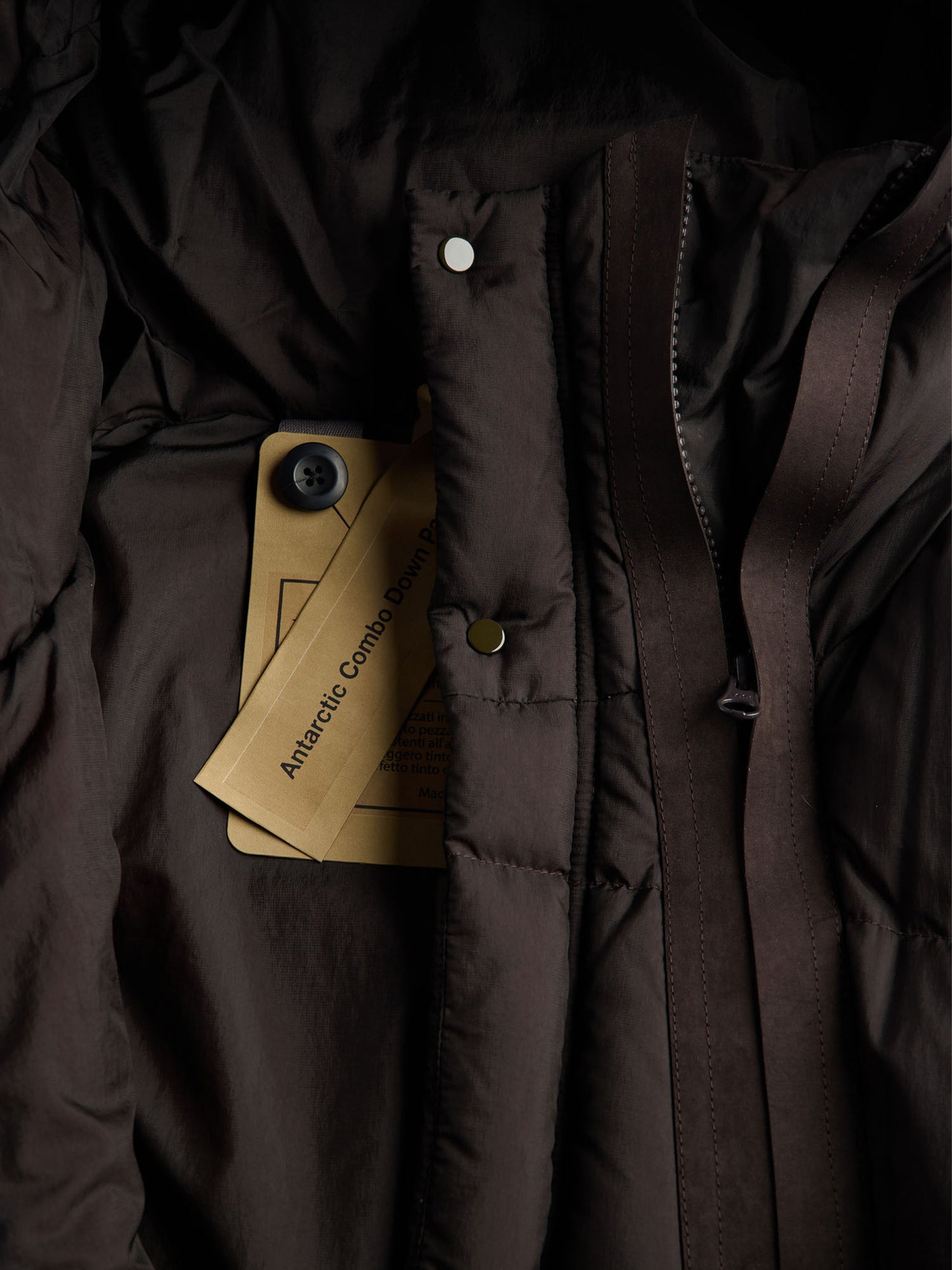 【Ten c- テンシー】ANTARCTIC COMBO DOWN PARKA / TURKISH COFFEE(アウター/ターキッシュコーヒー)