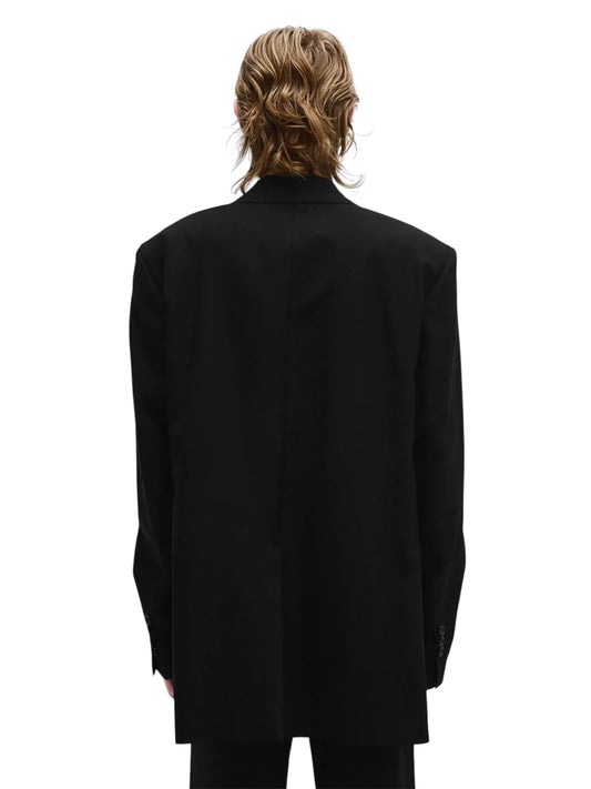 【ANN DEMEULEMEESTER - アン ドゥムルメステール】Dalmar Anthoon High Comfort Tailored Blazer / BLACK(ジャケット/ブラック)