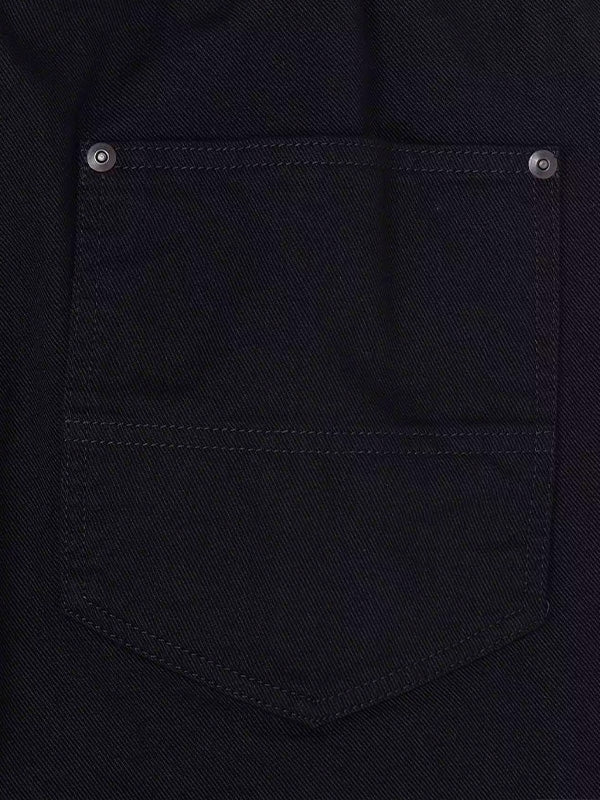 【Yohji Yamamoto POUR HOMME - ヨウジヤマモト プールオム】BLACK SCANDAL KATSURAGI SIDE ELASTIC STRING PANTS(パンツ)