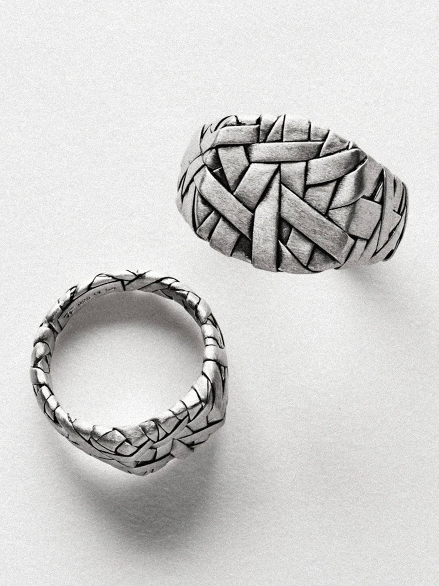 【TOM WOOD - トムウッド】Quilt Ring Small(リング/シルバー)