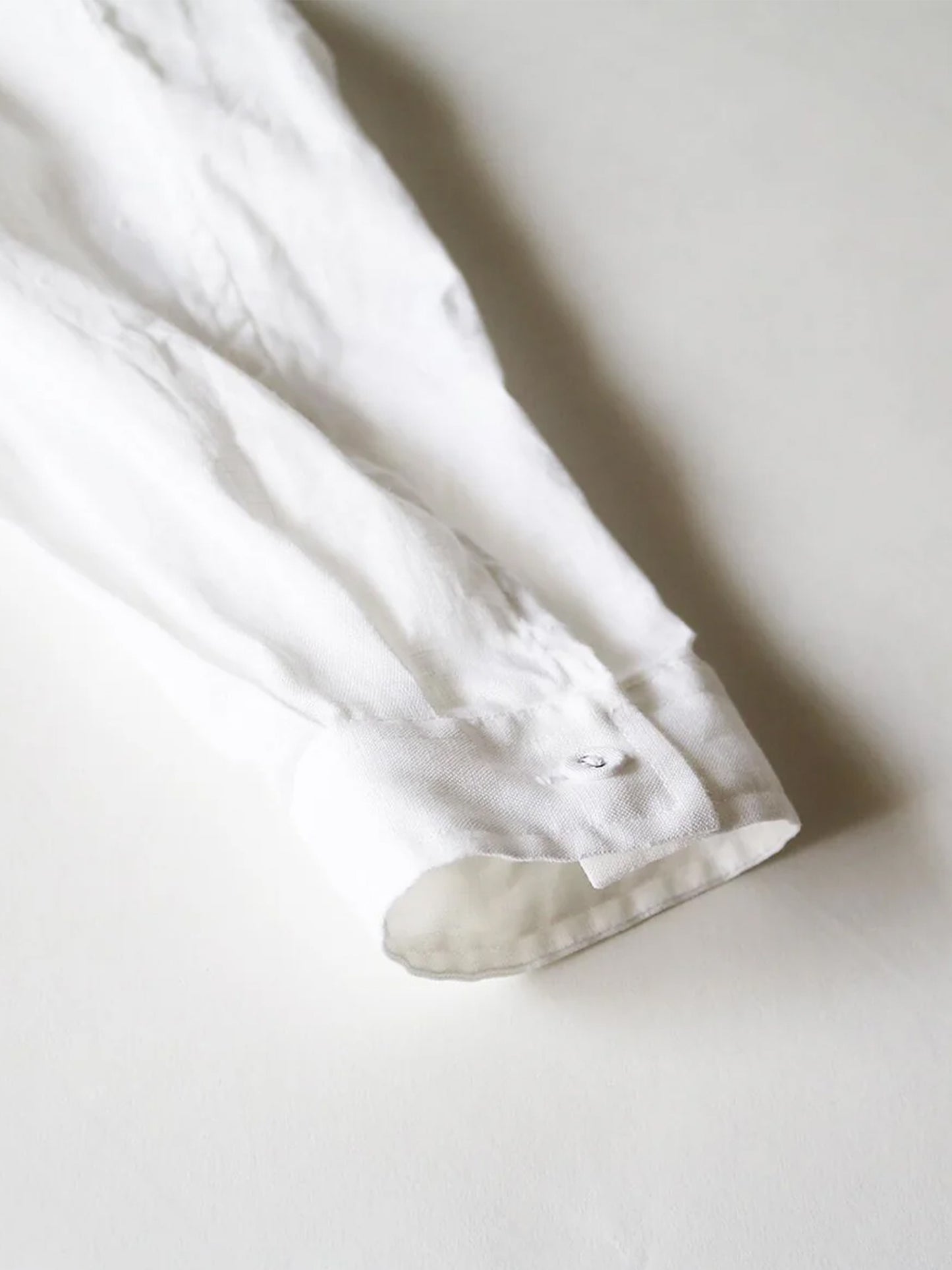 【White Mountaineering - ホワイトマウンテニアリング】LINEN SHIRT / WHITE (シャツ/ホワイト)