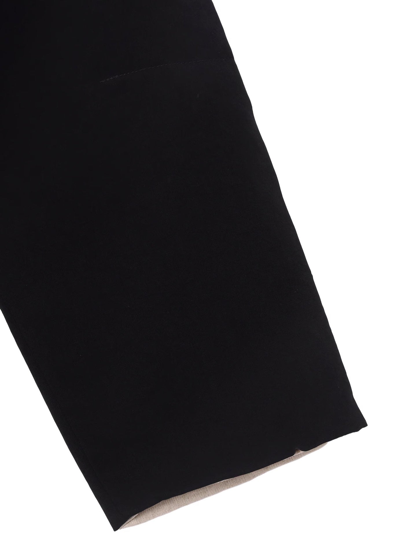 【Yohji Yamamoto POUR HOMME - ヨウジヤマモト プールオム】Ta TUXEDO STAND COLLAR REVERSIBLE PADDED BLOUSE(ジャケット/ ブラック)