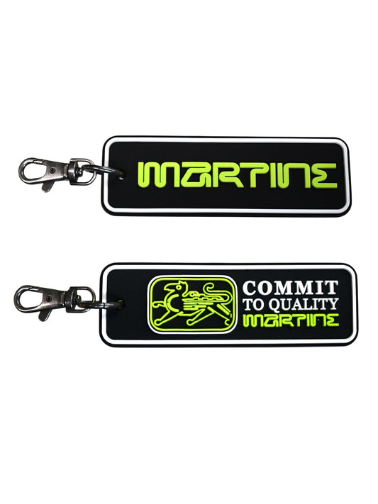 【Martine Rose  - マーティンローズ】SILICONE KEYCHAIN / BLACK (キーホルダー/ブラック)