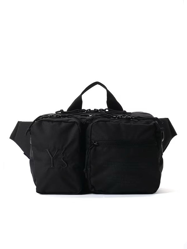 Ys ✖️new era ブラック ボディバッグ ヨウジヤマモト × ニューエラ 2021SS Waist Bag | HUES 福岡セレクト