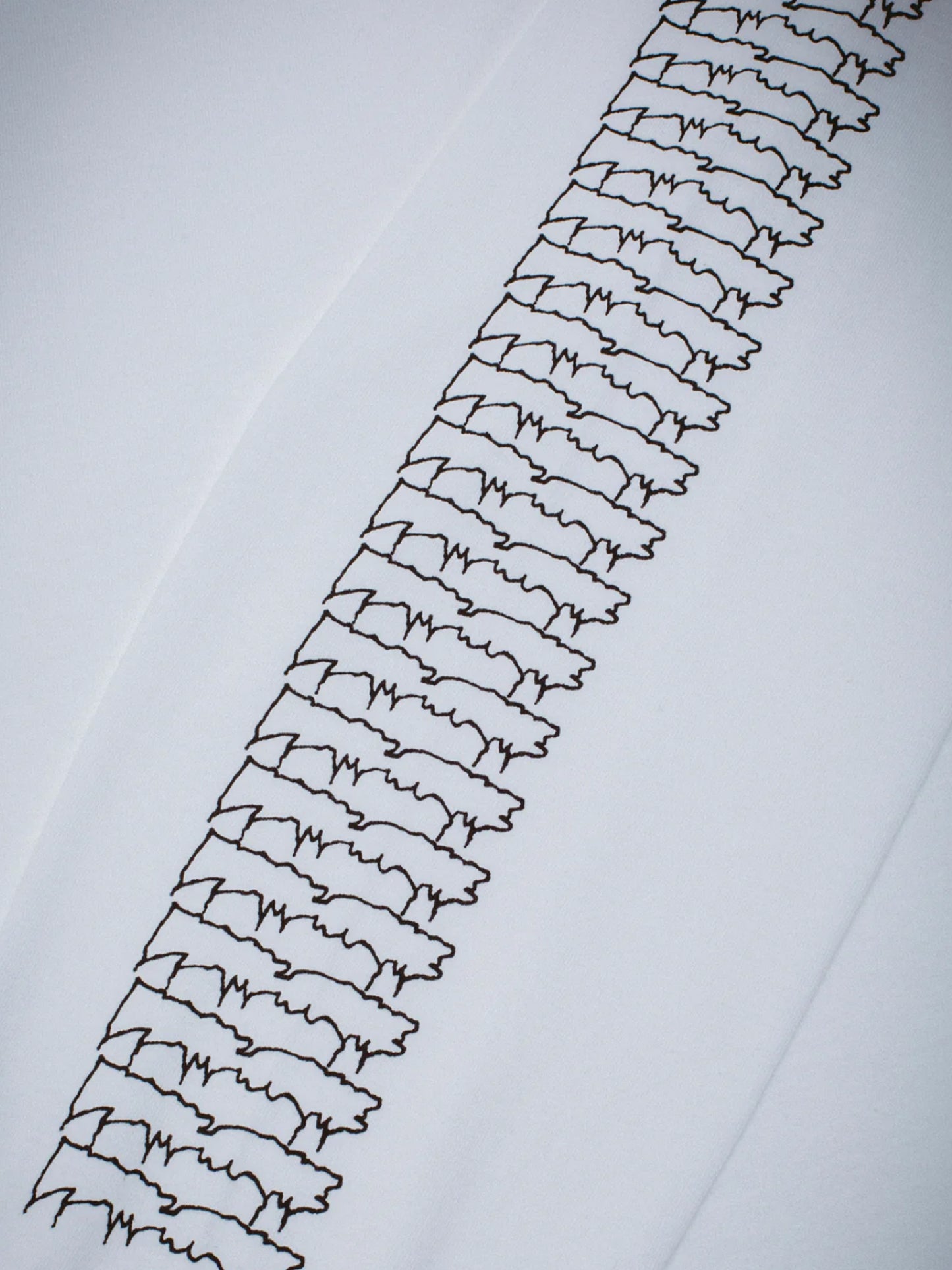 【Fucking Awesome- ファッキングオーサム】FULL DRIP LONG SLEEVE TEE / White(ロングスリーブTシャツ/ホワイト)