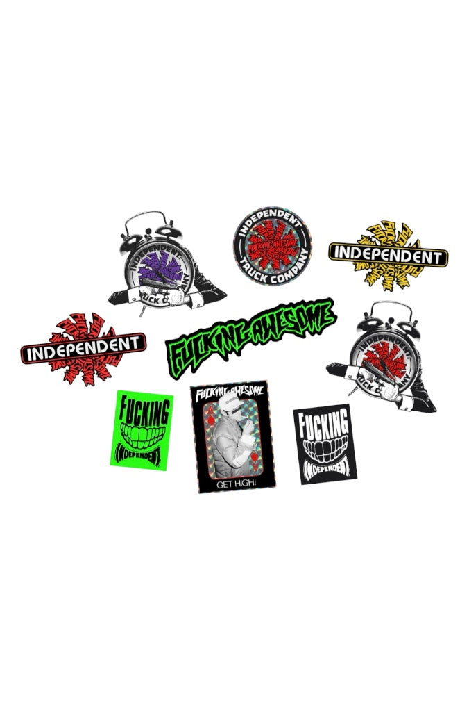 【Fucking Awesome- ファッキングオーサム】FA Independent Sticker Pack 2026 (ステッカー)