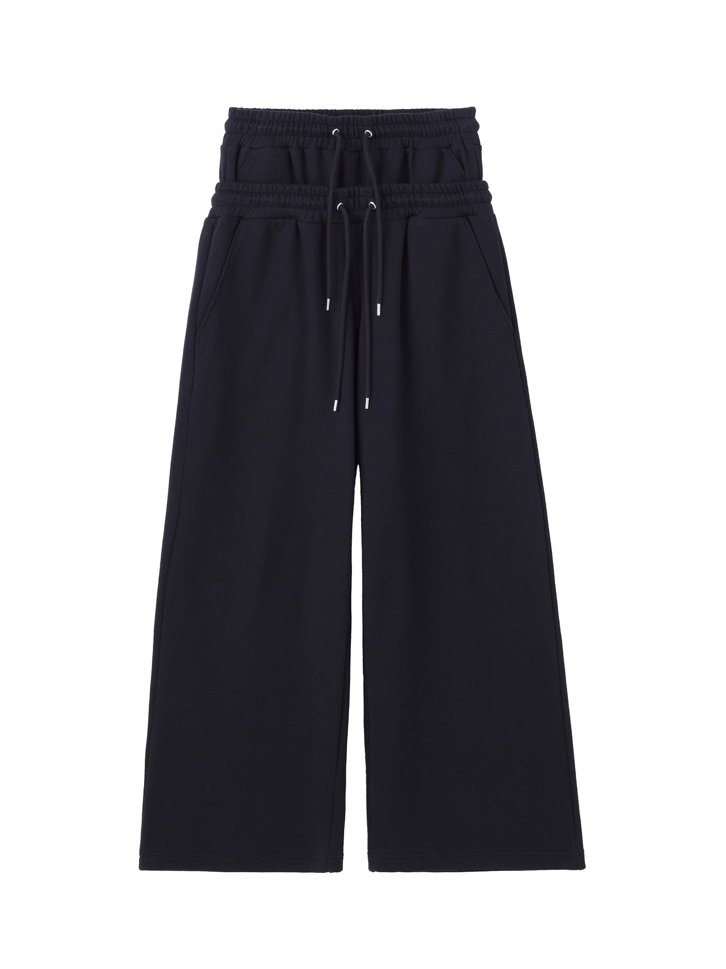 【JOHN LAWRENCE SULLIVAN - ジョンローレンスサリバン】SWEAT STACKED PANTS(スウェットパンツ/レディース)