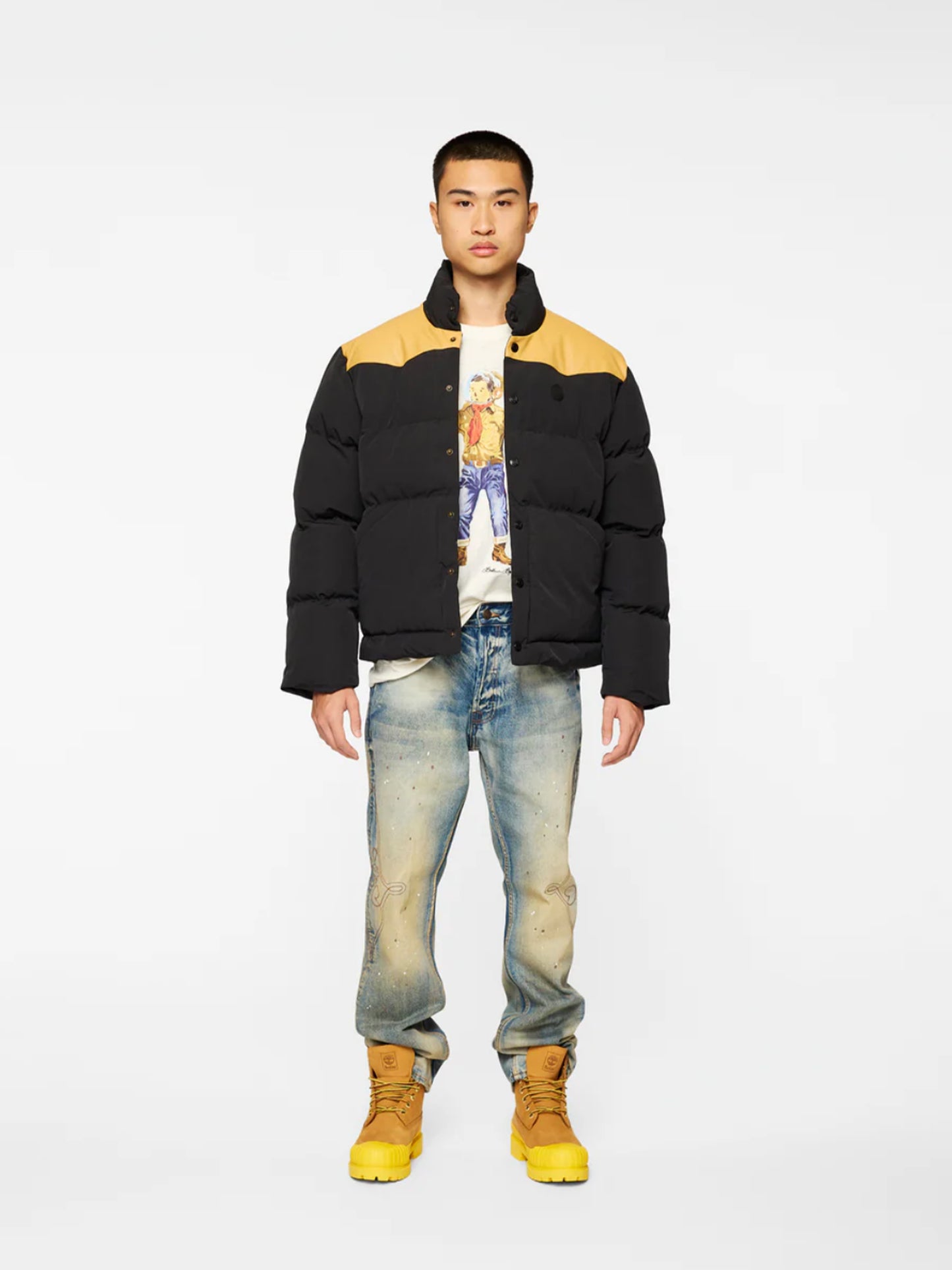 【Billionaire Boys Club-ビリオネアボーイズクラブ】 BB LODGE PUFFER JACKET / BLACK (アウター/ブラック)