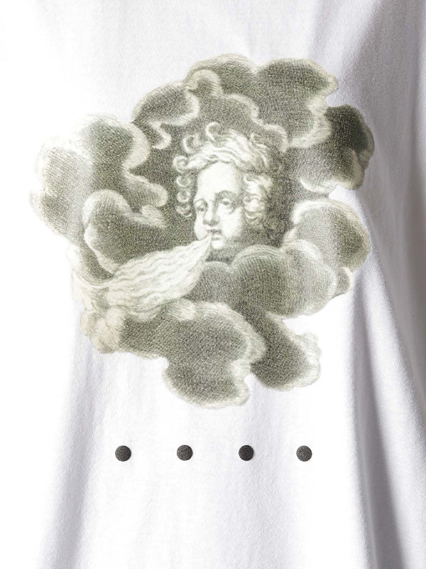 【Y's.... - ワイズビー】PRINT T-SHIRT B / WHITE(Tシャツ/ホワイト)