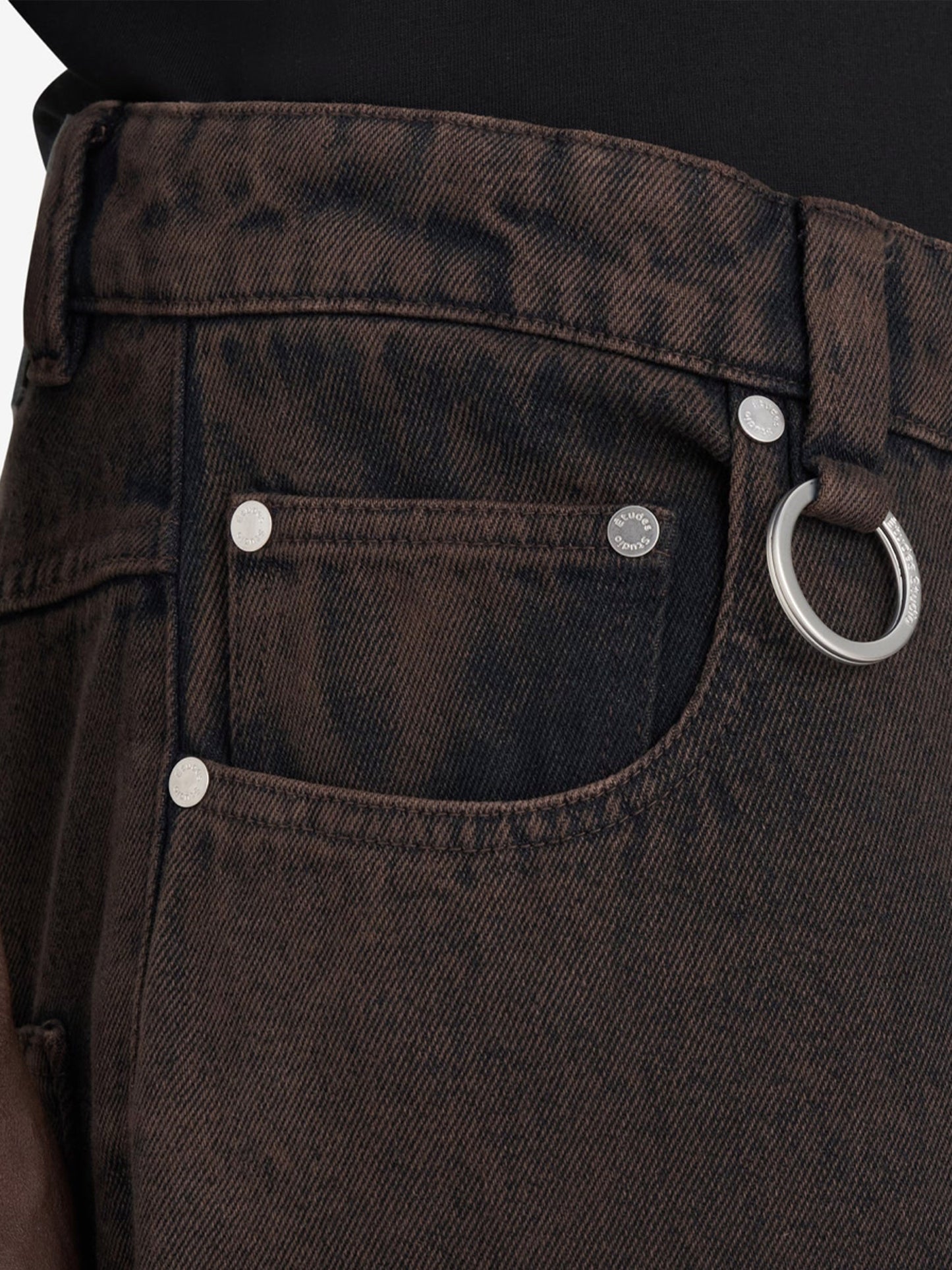 【Études studio - エチュード スタジオ】Loose Jeans Pant / Dark Brown(パンツ/ダークブラウン)