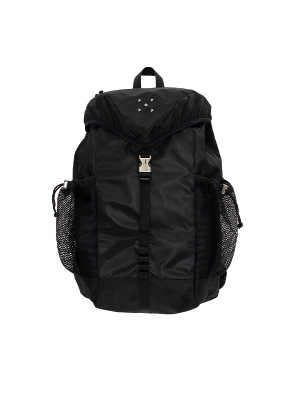 【POP TRADING COMPANY - ポップ トレーディング カンパニー】POP BACK PACK/ BLACK (バッグ/ブラック)