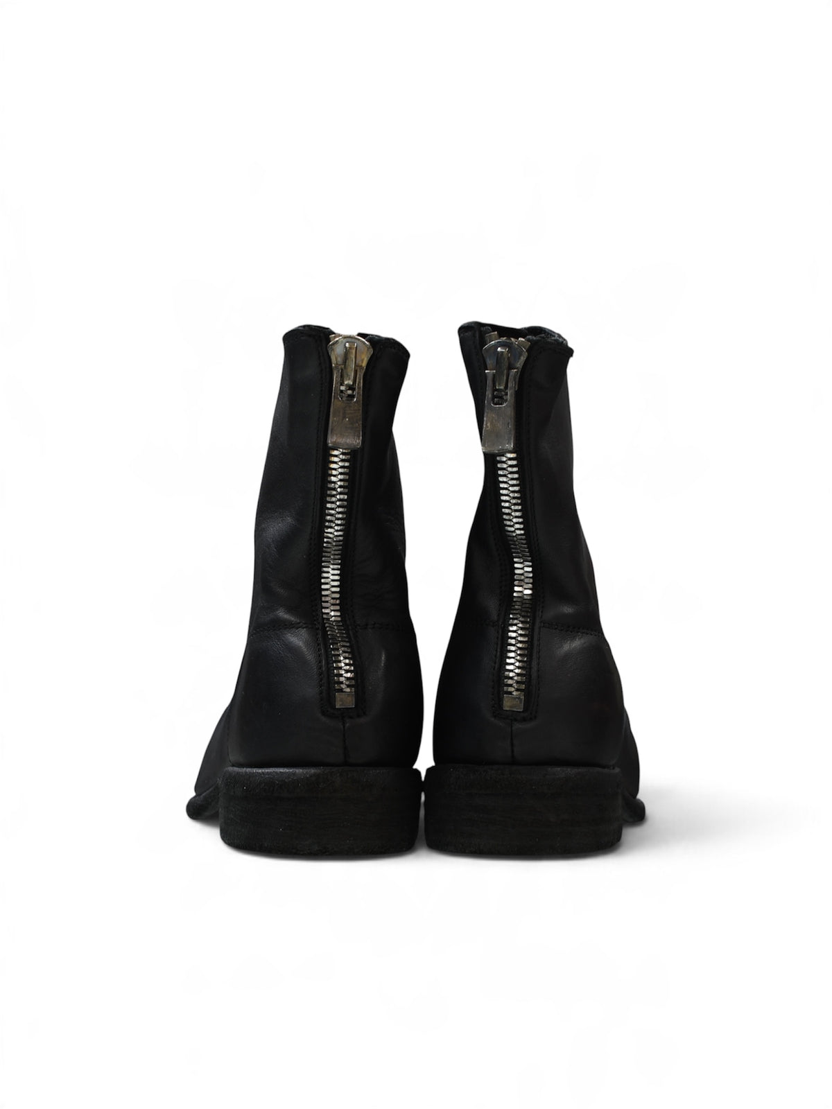 【GUIDI - グイディ】986 HORSE FULL GRAIN BACK ZIP BOOTS / BLACK (ブーツ/ブラック)