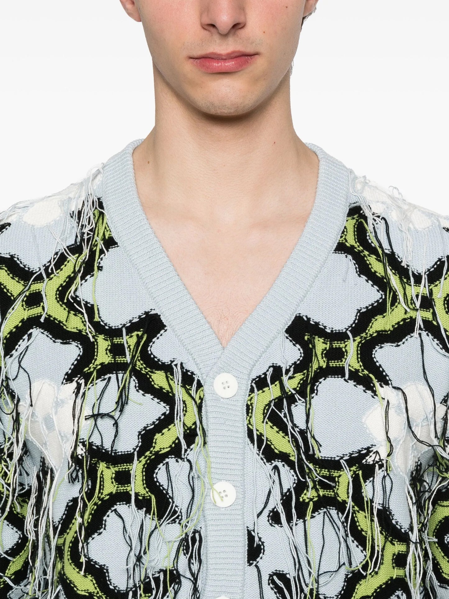 【Charles Jeffrey Loverboy - チャールズ ジェフリー ラバーボーイ】Guddle cardigan / MULTI (カーディガン/マルチ)