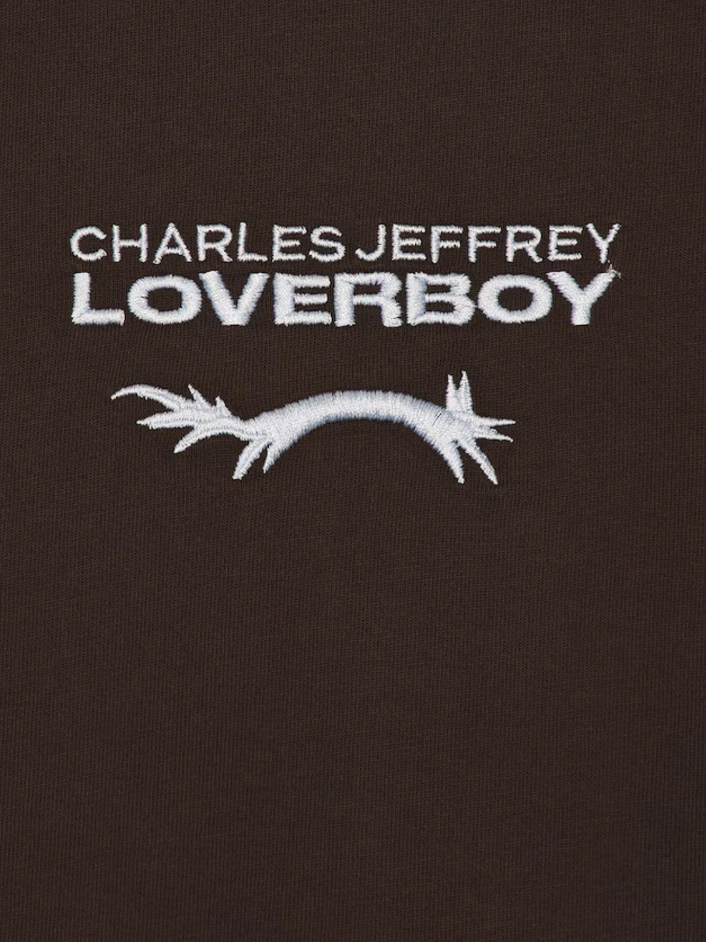 【Charles Jeffrey Loverboy - チャールズ ジェフリー ラバーボーイ】LOGO TEE / Brown (Tシャツ/ブラウン)