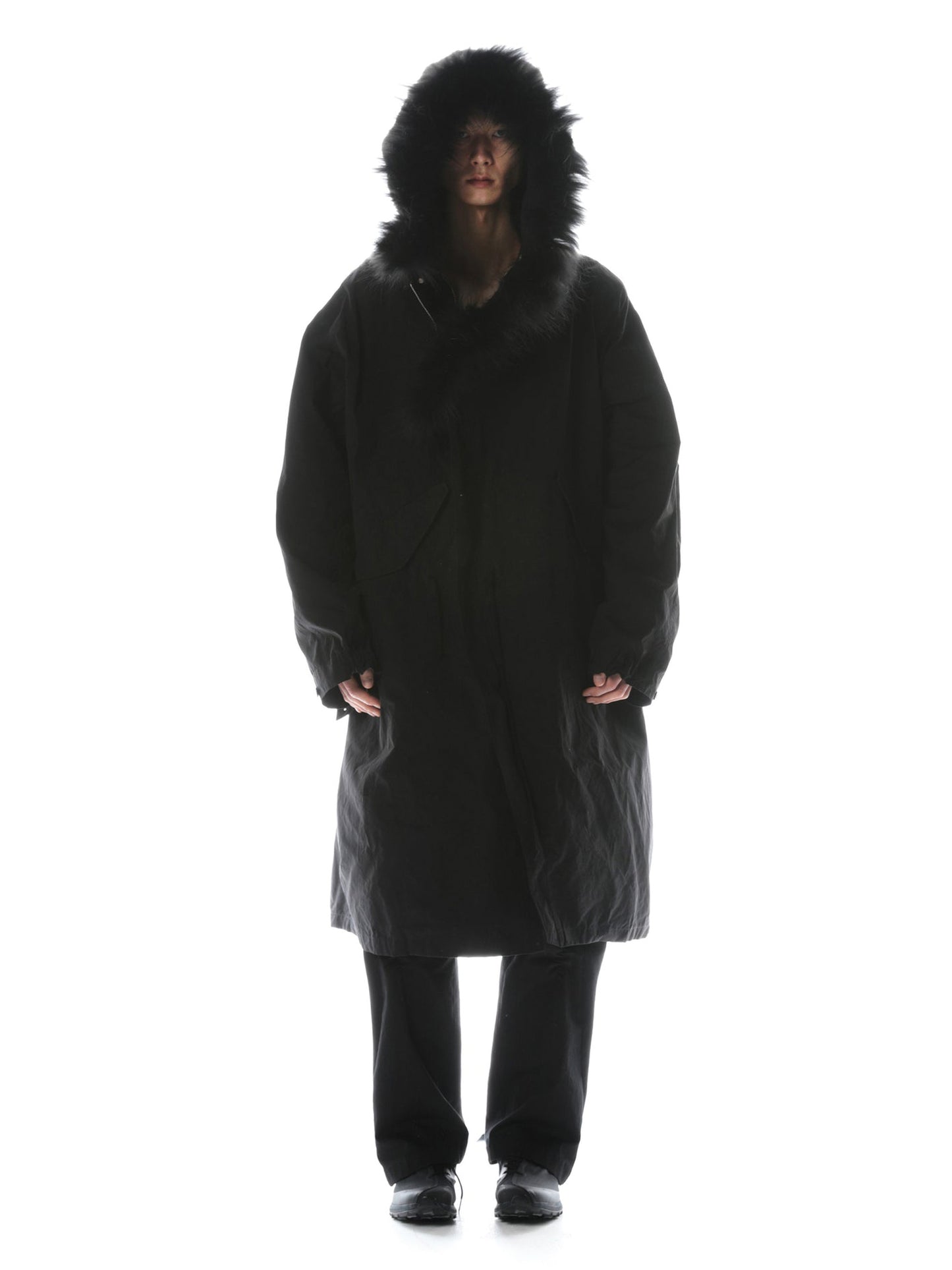 【POST ARCHIVE FACTION - ポストアーカイブファクション】 M66 Parka (コート/ブラック)