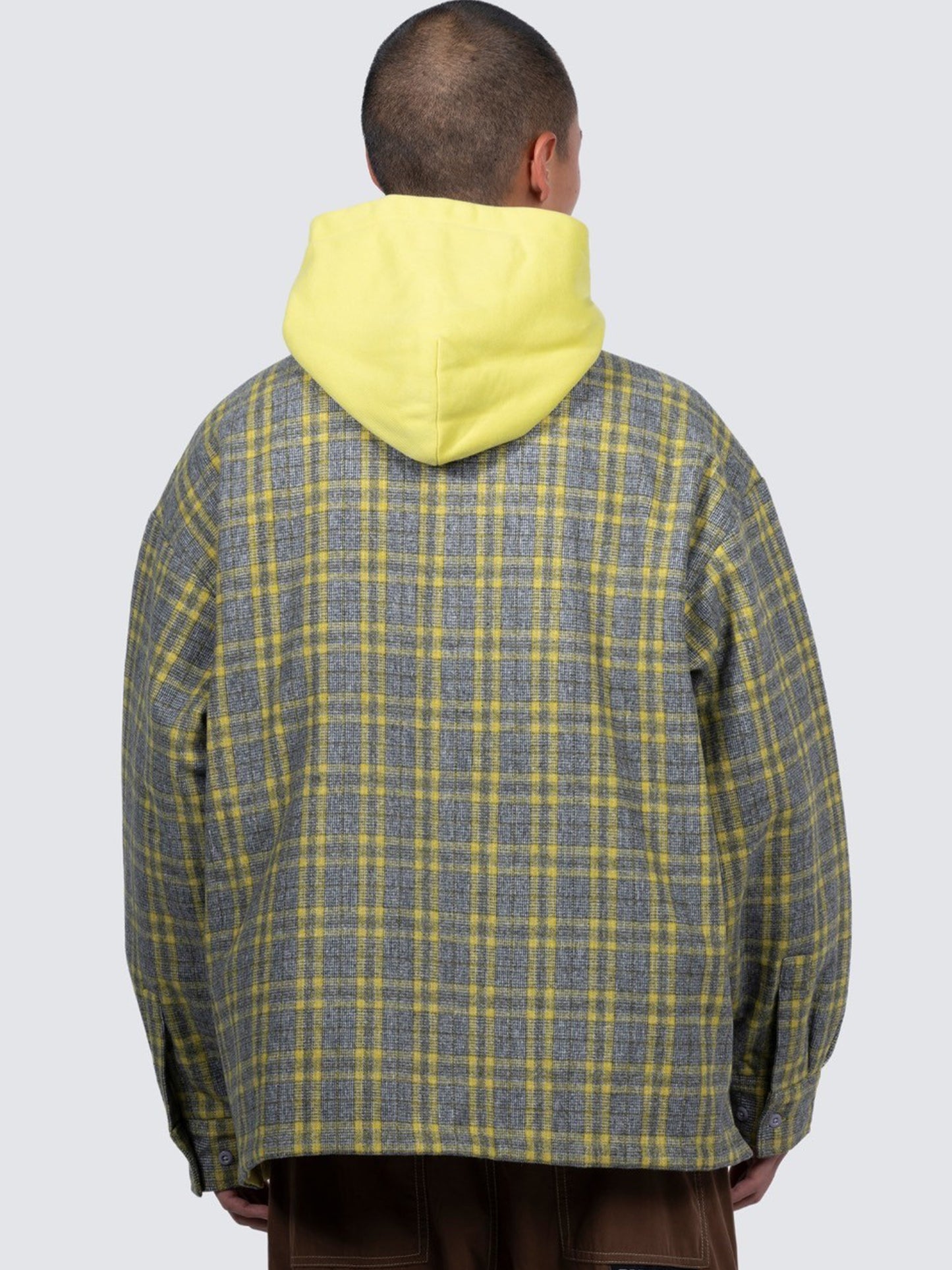 【PLEASURES - プレジャーズ】WOLF HOODED JACKET / GREY (ジャケット/グレー)
