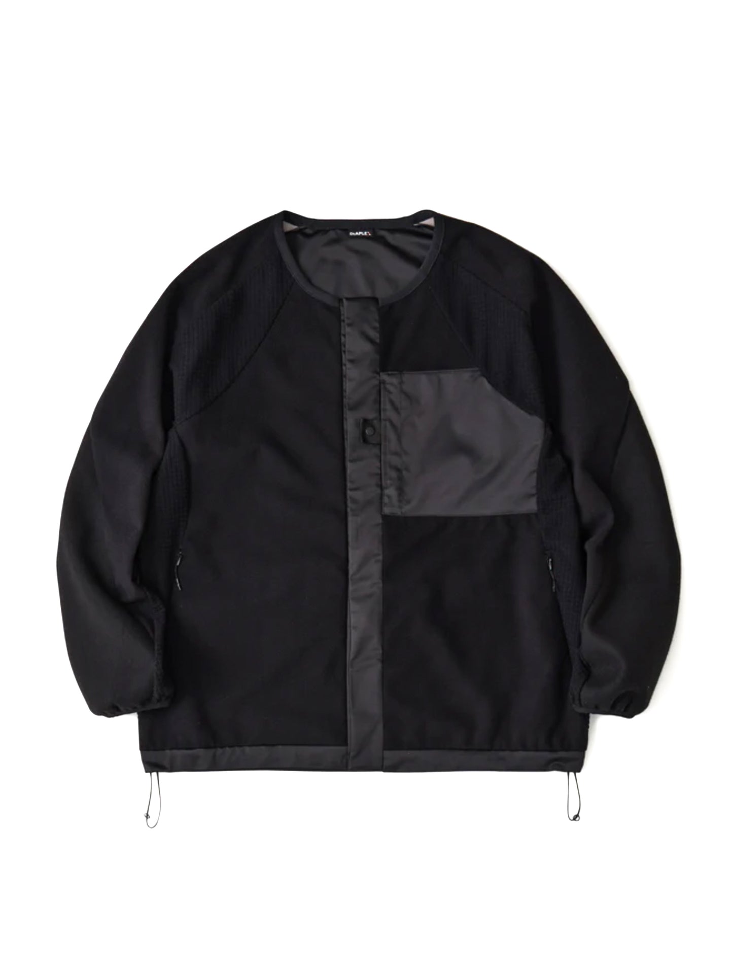 【White Mountaineering - ホワイトマウンテニアリング】DiAPLEX FLEECE BLOUSON / BLACK (フリースブルゾン/ブラック)