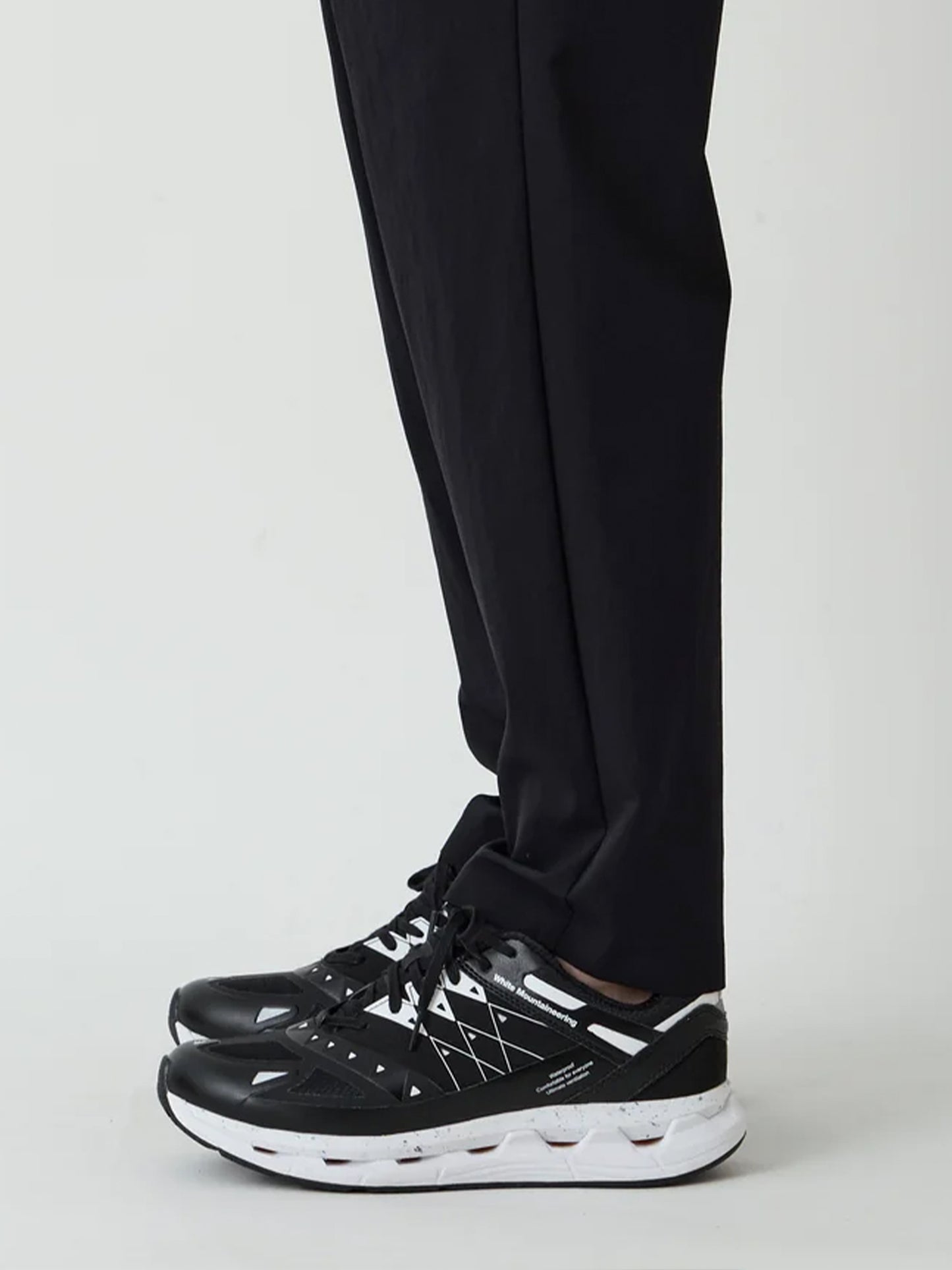 【White Mountaineering - ホワイトマウンテニアリング】WM×MOISTHROUGH360 WATERPROOF SNEAKER(スニーカー/ブラック)