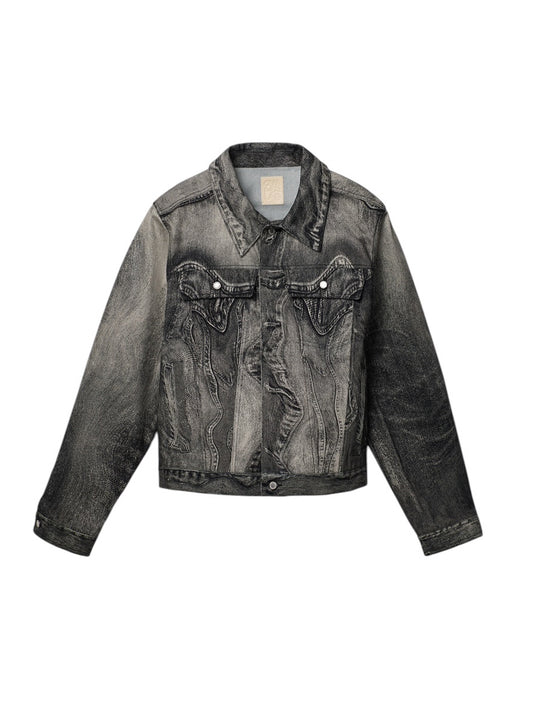 【CAMPER LAB  - カンペールラボ】Denim Jacket (デニムジャケット/ブラック)