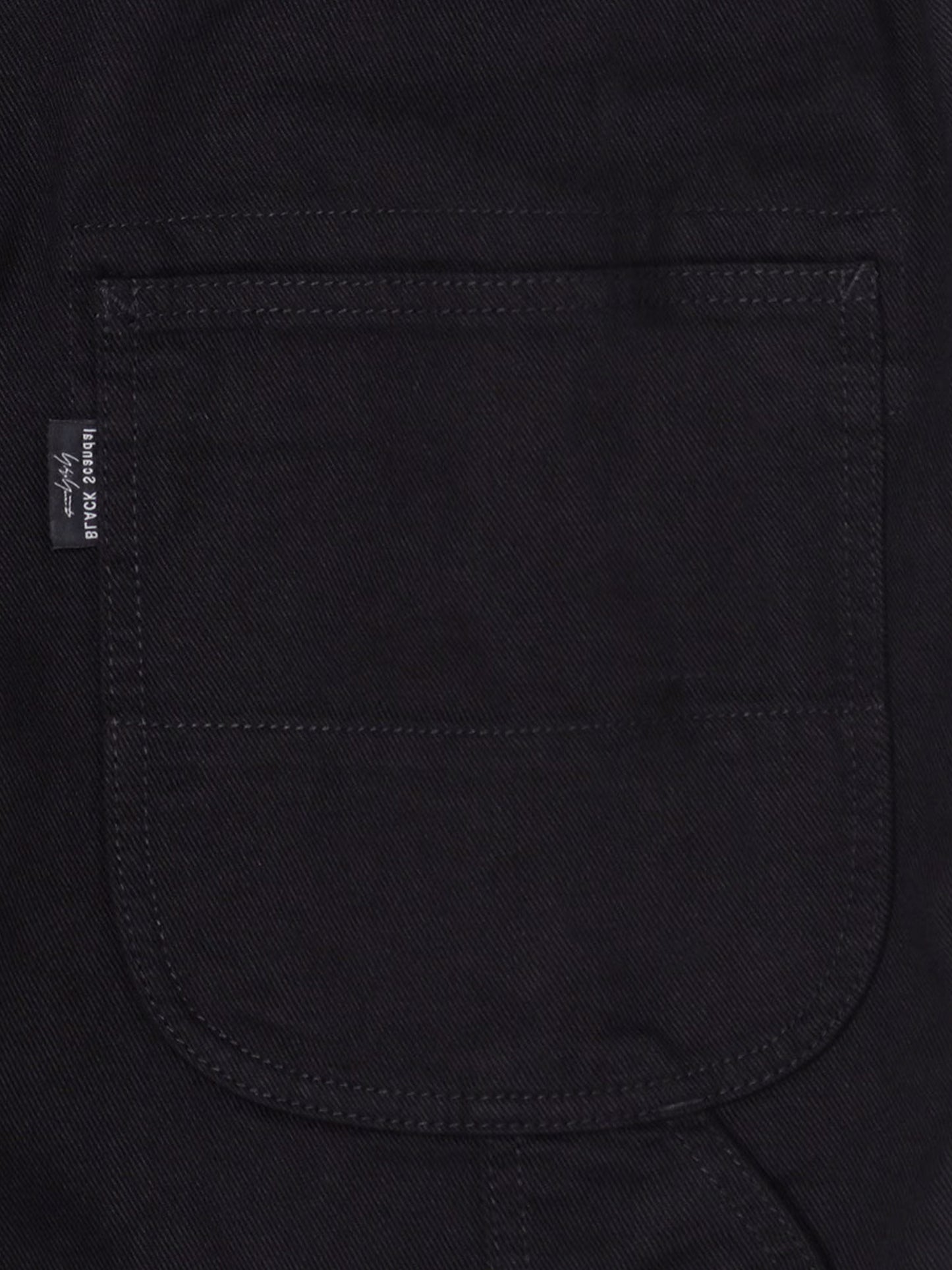 【Yohji Yamamoto POUR HOMME - ヨウジヤマモト プールオム】BLACK SCANDAL KATSURAGI 3 ST PANTS(パンツ/ブラック)