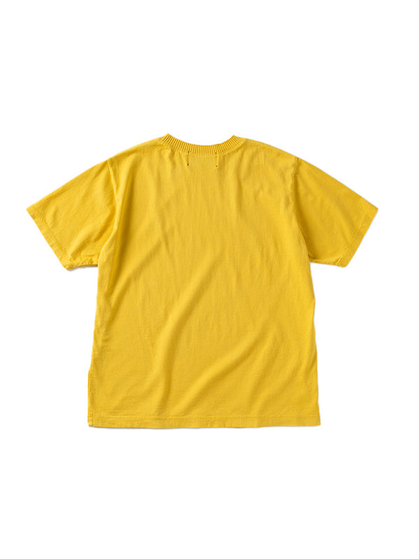 【Perfect ribs® - パーフェクトリブス】Basic Short Sleeve T Shirts / Vintage Yellow (Tシャツ/イエロー)